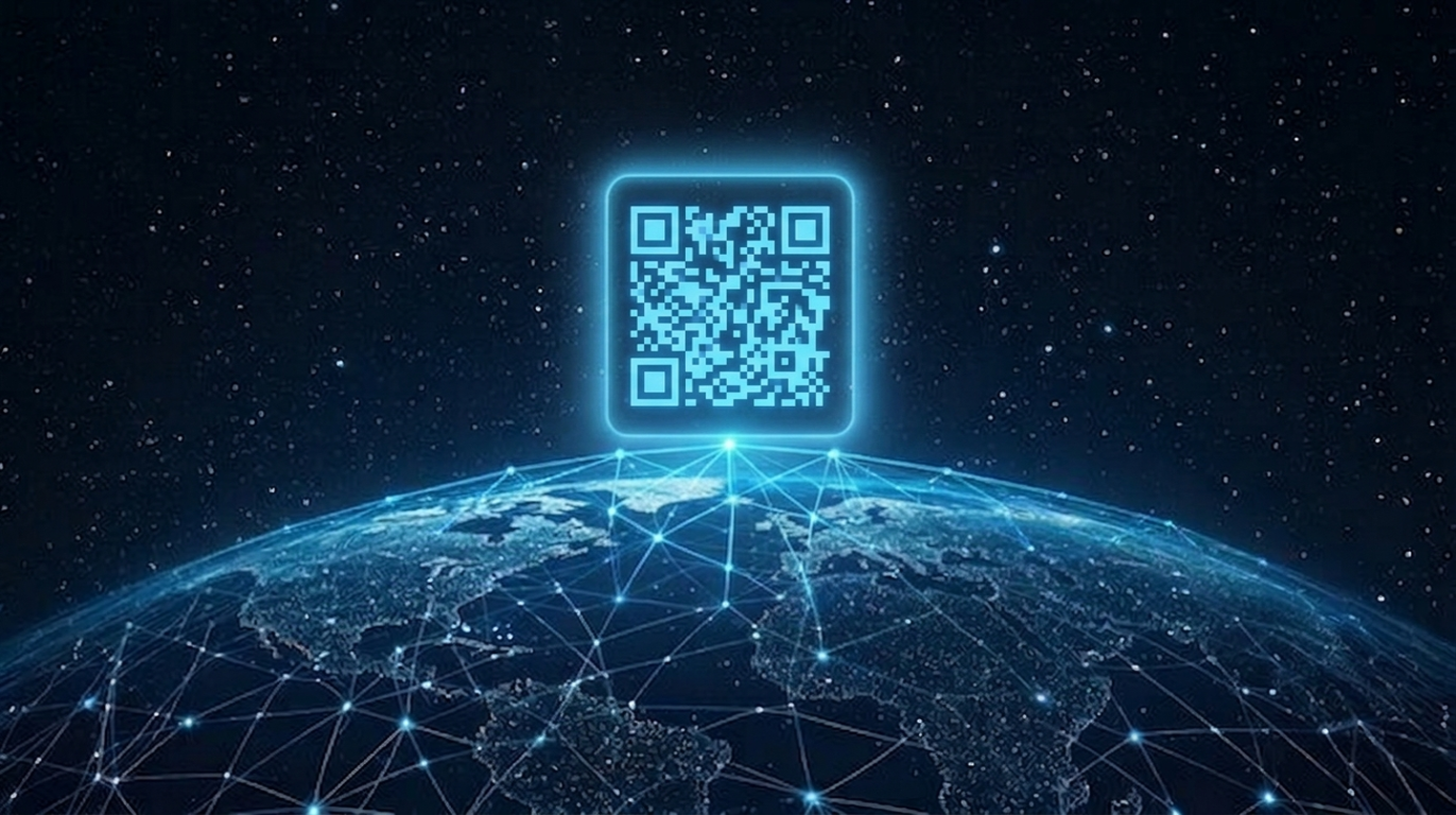 An image of a QR code